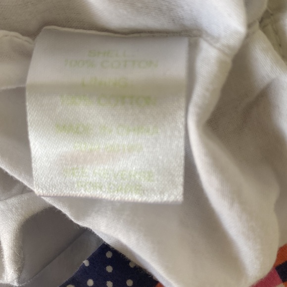 Lilly Pulitzer Hannah Tie Front Keyhole Top in Great Escape Print - L - Picture 10 of 11